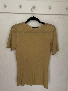 Mustard Short Sleeve Tee